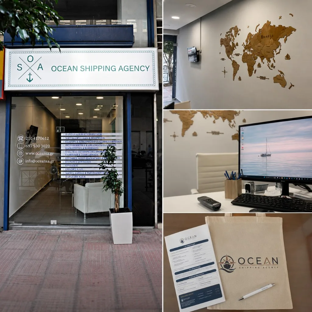 Το γραφείο της Ocean Shipping Agency